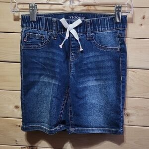 VIGOSS Girls Shorts Denim Size 7/8 Mid Malibu